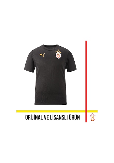 Gsstore Galatasaray Lisanslı A Takım Antrenman Siyah T-shirt Siyah
