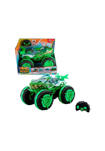 Jmm76 Hot Wheels Monster Trucks 1:15 Mutant Kaosu Arazi Aracı Great Bite Rc Çok Renkli