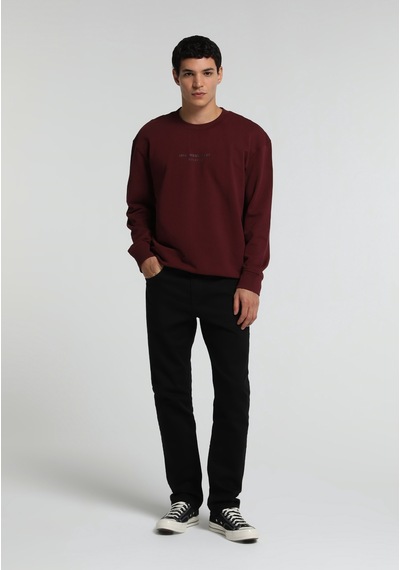 Colin's Colins Relaxed Fit Yuvarlak Yaka Düz Erkek Mor Sweatshirt Cl1082257 Q1.v2 Plm