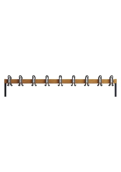 Ayakkabılıklı 6 Ayaklı Tek Taraflı Bank, 9 Kanca, 200x43x170 Cm, Spor Bankı