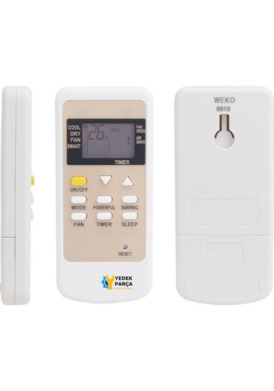 Airfel Uyumlu 00-ykta Uyq-11e-r Klima Kumandası