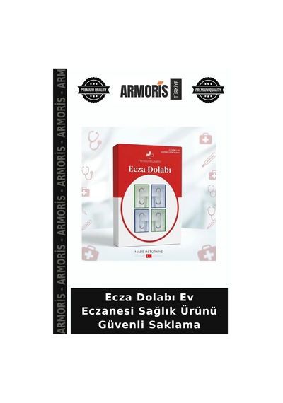 Ecza Dolabı Ev Eczanesi Sağlık Ürünü Güvenli Saklama Diğer