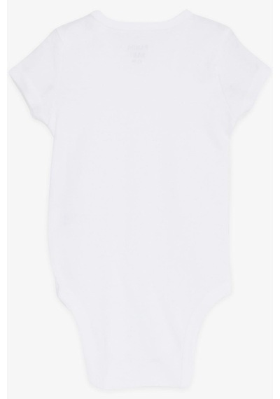 Breeze Bebek Çıtçtılı Body Düz Renk 9 Ay-3 Yaş, Ekru-ekru Ekru