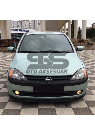 Sts Oto Aksesuar Opel Corsa C Lip Üniversal 2 Parça Astra H Tipi Esnek Tampon eki