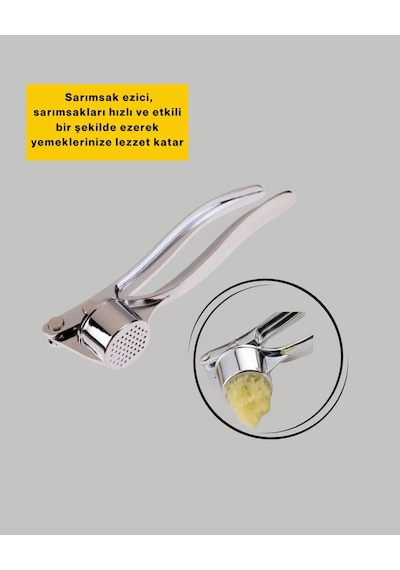 Sarımsak Presi Kolay Temizlik Ve Yüksek Basınçlı Ezme Mh-hs7892-3901 Diğer