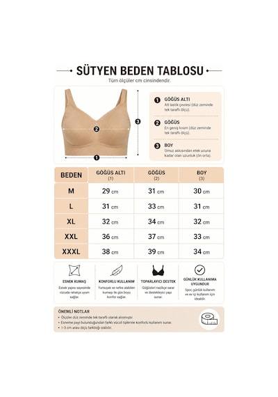 Westicgiyim Pedli Dikişsiz Toparlayıcı Büstiyer Ön Çıtçıtlı Çıkarılabilir Pedli Esnek Yumuşak Kumaş Günlük Kullanım Sütyen Pudra Westicgiyim Pedli Dikişsiz Toparlayıcı Büstiyer Ön Çıtçıtlı Çıkarılabilir Pedli Esnek Yumuşak Kumaş Günlük Kullanım Sütyen Pudra