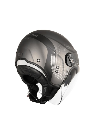 Origine Alpha Track Titanyum Açık Kask Siyah - Titanyum