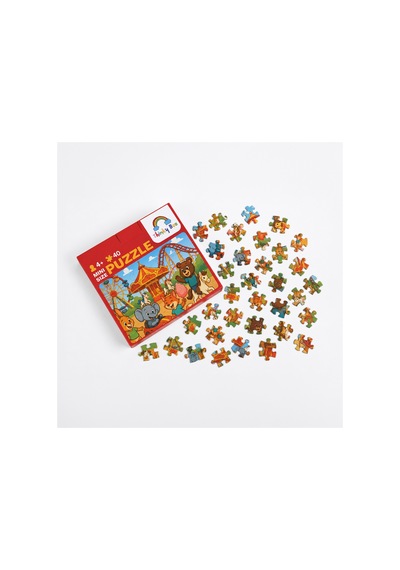 Lunapark Mini Puzzle 40 Parça 3-7 Yaş Eğitici Çocuk Puzzle Yapboz