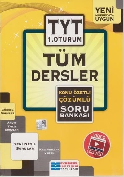 Evrensel Tyt Tüm Dersler Konu Özetli Soru Bankası N11.19890