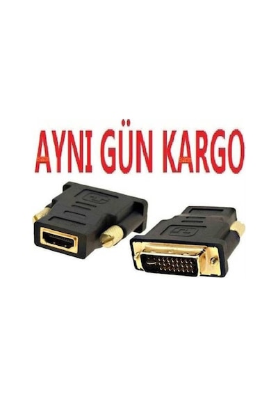 Hdmi Dişi Dvi - I (24+5) Erkek Dönüştürücü Çevirici 4566A Adaptör