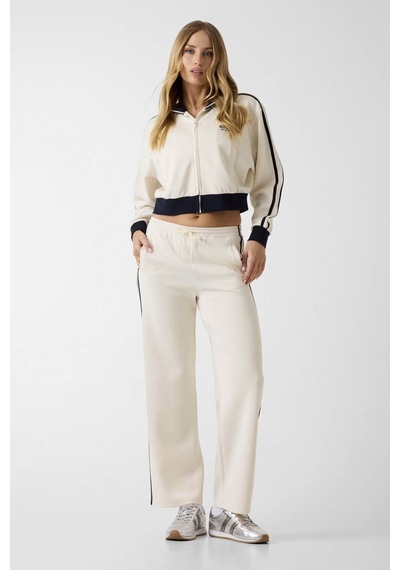 Guess Yan Bantlı Jogger Beyaz Kadın Eşofman Altı V6yb08k4286-g1o6