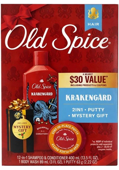 Old Spice Krakengard Shampoo And Conditioner Gift Set Diğer