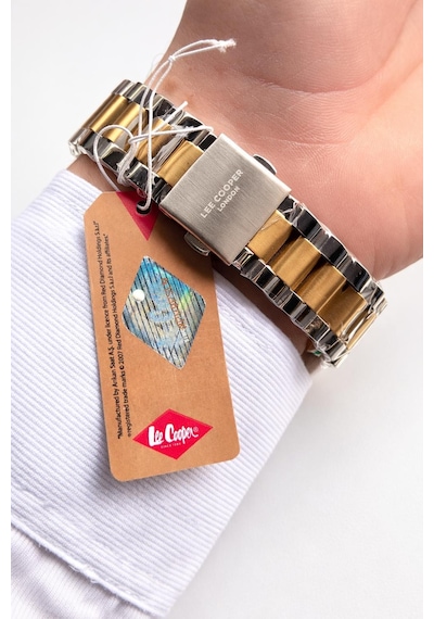 Lee Cooper 2 Yıl Garantili Otomatik Mekanizma İtalyan Bileklik Hediyeli 5 Atm Erkek Kol Saati Lc.250 Gümüş 16704430