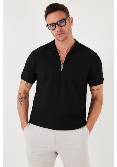 Buratti Erkek Polo Yaka T Shirt 5902434 Siyah Siyah