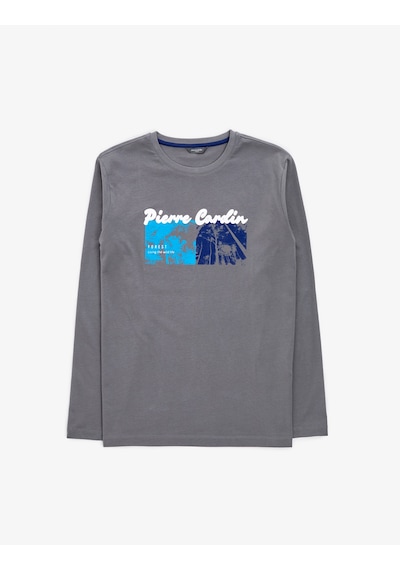 Pierre Cardin Erkek Koyu Gri Pijama Takım 50322631-vr080
