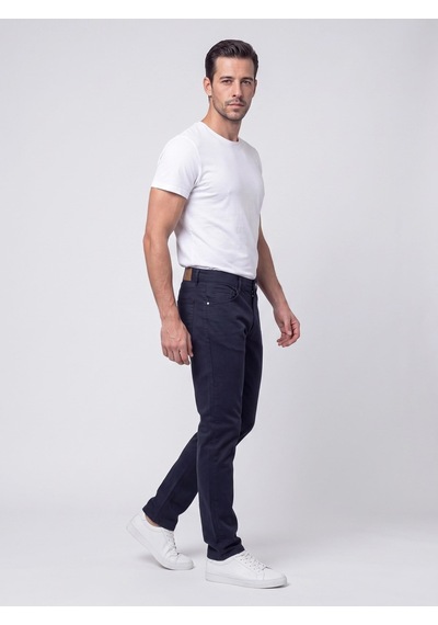 Lacivert Dynamic Fit Erkek Chino Pantolon Laci