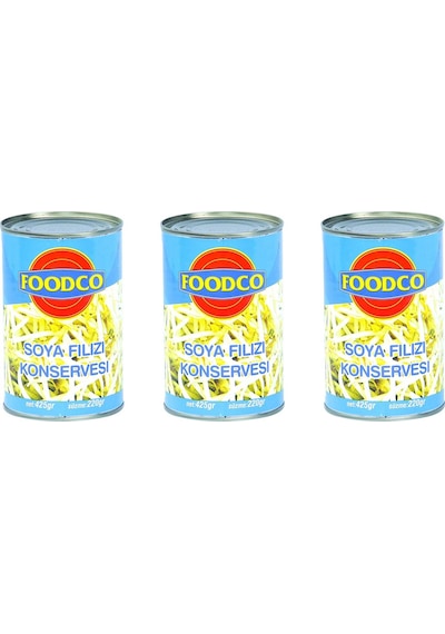 Foodco Soya Filizi 3 x 425 G