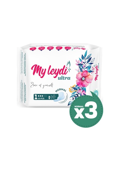 Myleydi Ultra Hijyenik Ped Normal 30 Adet (3 Paket)