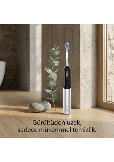 Neutron Şarjlı Sonik Diş Fırçası, Dijital Ekranlı Şarjlı Diş Fırçası Şarjlı