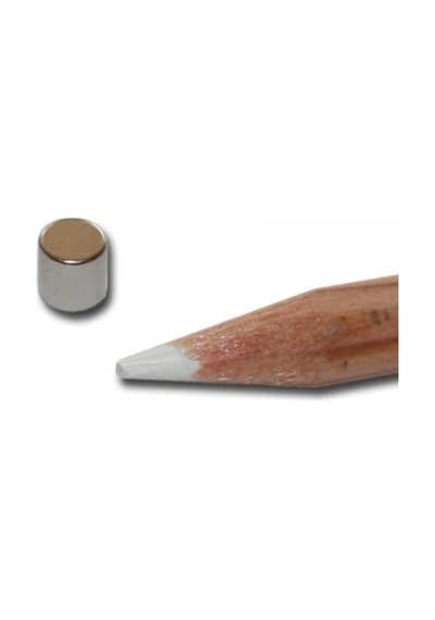 Dünya Magnet 25 Adet Çap 5mm X Kalınlık 5mm Silindir Güçlü Neodyum Mıknatıs