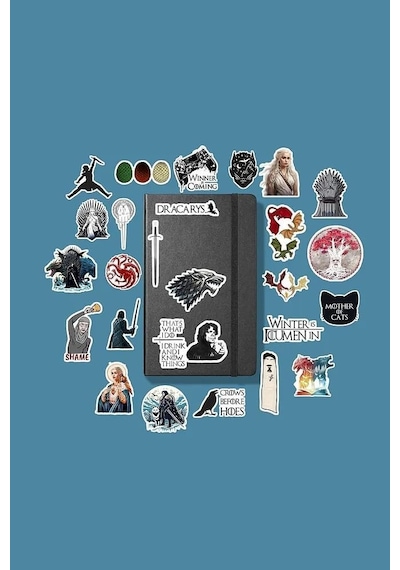 Game Of Thrones/bullet Journal Defter Çıkartma Ajanda Laptop Etiket 1