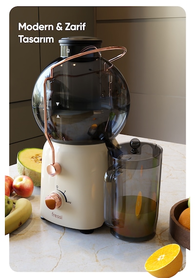 Fressi FR-KM01 800 W Hız Ayarlı Katı Meyve Sıkacağı