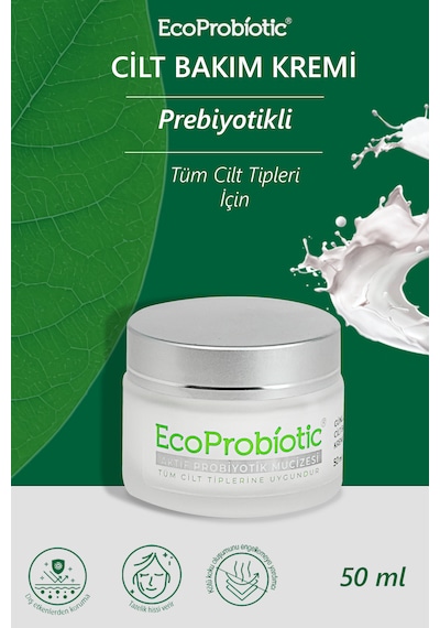 Prebiyotikli Cilt Kremi 50 Ml-     Aydınlatıcı Etki - Tüm Cilt Tipi