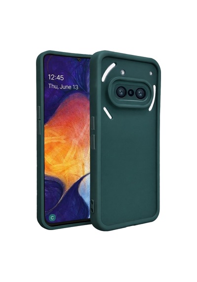 Nothing Phone 3a Uyumlu Kamera Çıkıntılı Mat Silikon Telefon Kılıfı