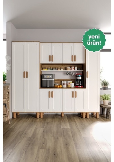 Flora Flr11225 Bohem Kahve Köşesi 11 Kapaklı Mdf Mebran Kapaklı Mutfak Dolabı Çok Amaçlı Dolap Aytaşı Ceviz Flora Flr11225 Bohem Kahve Köşesi 11 Kapaklı Mdf Mebran Kapaklı Mutfak Dolabı Çok Amaçlı Dolap Aytaşı Ceviz