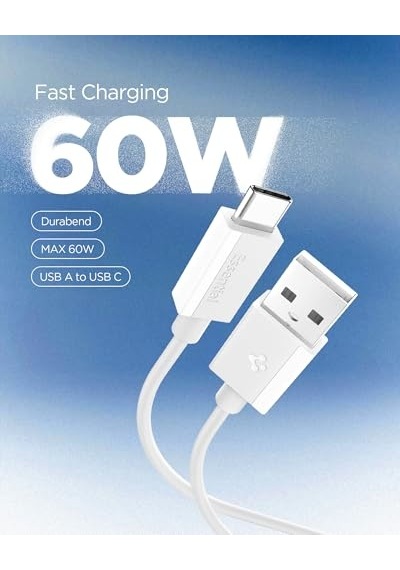 Usb-a To Usb-c 2 Metre Kablo 60w Güç/hızlı Şarj / 480 Mbps Data Aktarım Hızı Type-c Ekstra Dayanıklı White - A Diğer