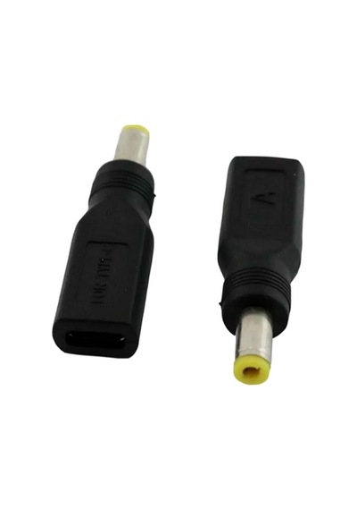 Wozlo Type-C to 5.5 x 2.5 MM Laptop Şarj Güç Adaptörü