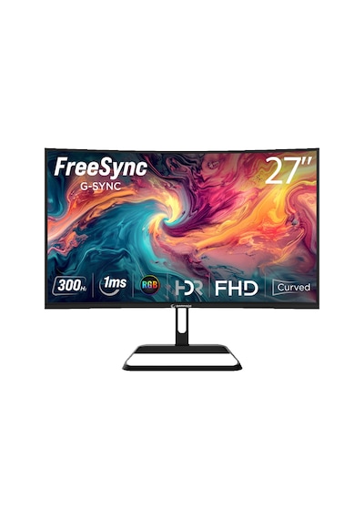 Rampage Xyra Xr27c300f 27 İnc 300hz 1ms Hdmı Dp Adaptive Sync Hdr Ready Fhd Fast Va Curved 1500r Ga