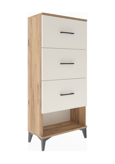 Arges Dolap 3 Çekmeceli 60x30x134 Çam-aytaşı Çam Arges Dolap 3 Çekmeceli 60x30x134 Çam-aytaşı Çam
