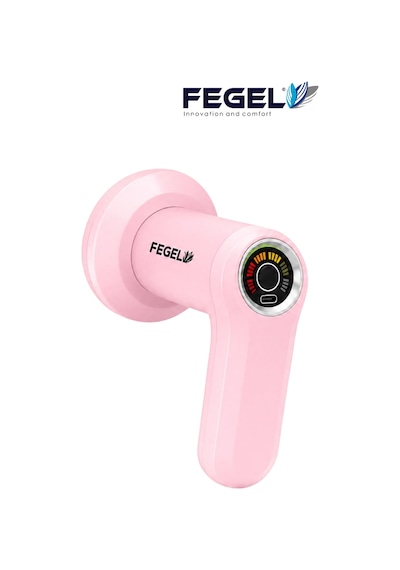 Fegel FG-720 6 Kademeli 5 Başlıklı Şarjlı Profesyonel Masaj Tabancası Pembe