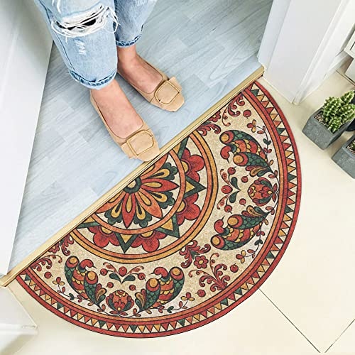 Dekoratif Kapı Önü Paspas, Dış Mekan/ev İçi/banyo/mutfak/yatak Odası/giriş Paspasları Yrmp 002, 30x60 Çok Renkli