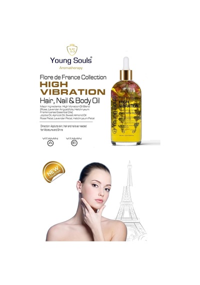 Tr Aromatherapy High Vibration Multi Use Yüksek Titreşim Yüz Saç Tırnak & Vücut Bakım Kuru Yağ 100 Ml