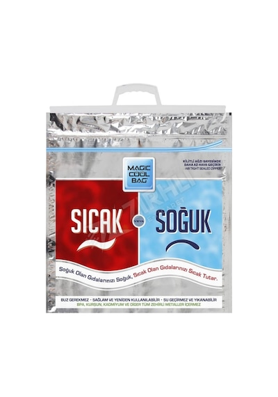 Magic Cool Bag Sıcak Soğuk Gıda Torbası 43x47 Cm Çok Renkli