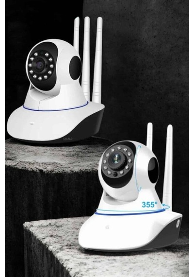 Northcity Wifi Kamerası Çift Yönlü Bebek Güvenlik Kamerası Gece Görüşlü 3.0mp Hd