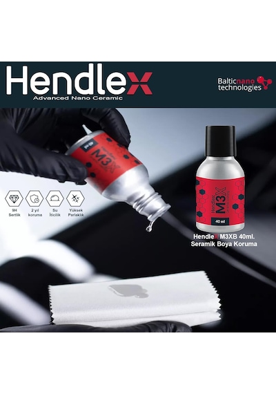Hendlex Seramik Boya Koruma / M3x 40ml Şişe