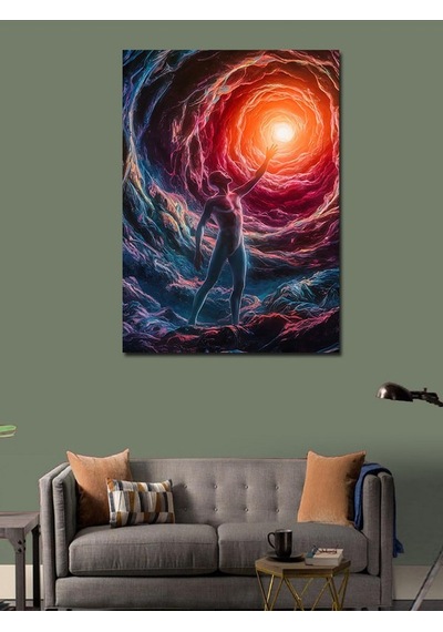 Kanvas Tablo İçsel Yolculuk 50cmx70cm