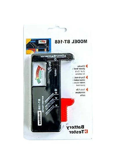 Modern Tasarımlı Batarya Enerjili Pil Test Cihazı