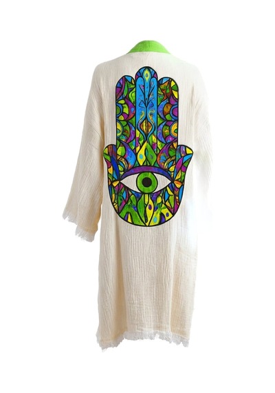 Brandsmiths Talisman Bloom Kimono Yeşil