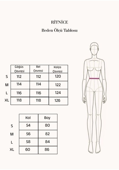 Ritnice Kadın Jared Astarlı Kuşaklı Kruvaze Kapama Oversize Kaşe Krem Ceket/kaban