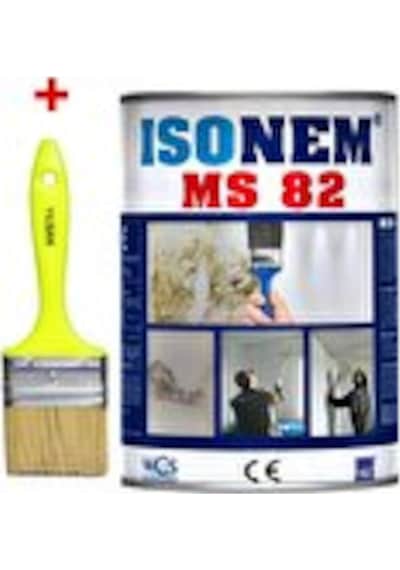 Isonem Ms 82 Nem Rutubet Boyası 1 Kg + Kestirme Fırça