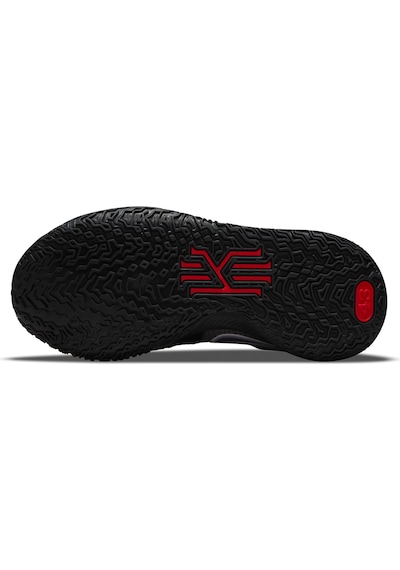 Nike Kyrie Low 4 Basketbol Ayakkabısı Gri - Kırmızı