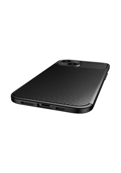 Apple Uyumlu iPhone 13 Mini Kılıf Karbon Silikon Case