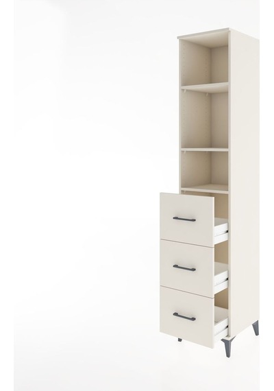 Hyperion Dolap 3 Raflı 3 Çekmeceli 44x44x221 Aytaşı-aytaşı Aytaşı Hyperion Dolap 3 Raflı 3 Çekmeceli 44x44x221 Aytaşı-aytaşı Aytaşı