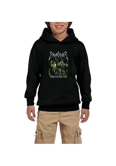 Zepplin Giyim Emperor Anthems To The Welkin At Dusk Siyah Çocuk Kapşonlu Sweatshirt