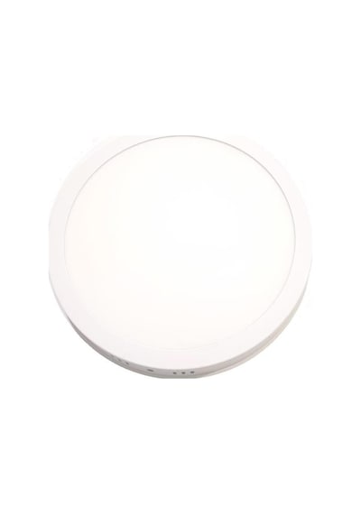Zhltools 18 Watt Sıvaüstü Yuvarlak Led Panel Beyaz Kasa Beyaz Renk 1650 Lümen Beyaz