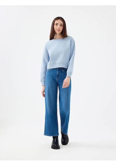 Loft Açık Mavi Kadın Sweatshirt Lf2041105 Açık Mavi
